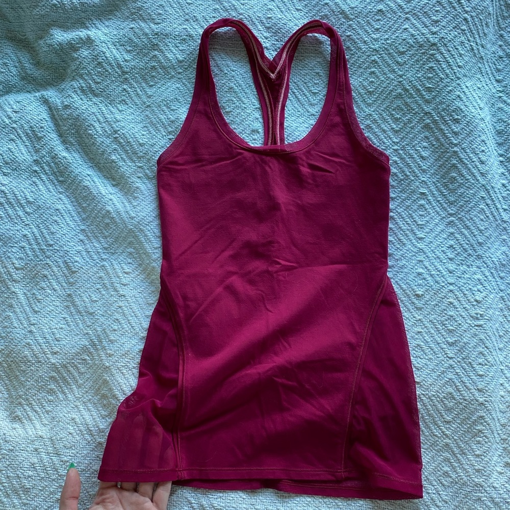 Lululemon Mesh Racerback Tank Top
